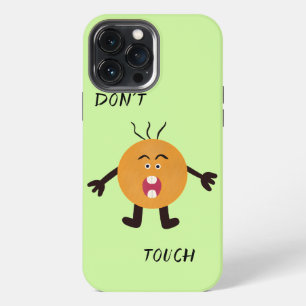 Schreiender orangefarbener Mann iPhone 13 Pro Max Hülle