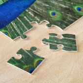 Schreiender Pfau Puzzle (Seite)