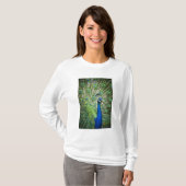 Schreiender Pfau T-Shirt (Vorne ganz)