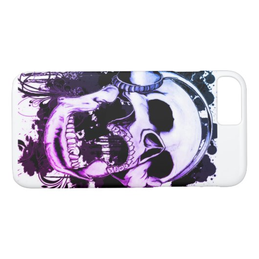 Schreiender Schädel iPhone Fall Case-Mate iPhone Hülle (Rückseite (Horizontal))