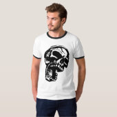Schreiender Schädel T-Shirt (Vorne ganz)