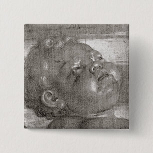 Schreiendes Cherubim, 1521 Button