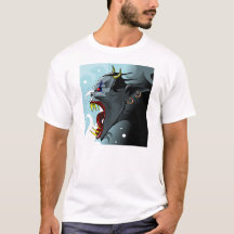 Schreiendes-Dämon-T-Shirt