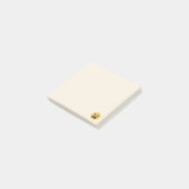 Schreiendes Emoji Post-it Klebezettel (angewinkelt)