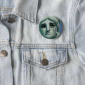 Schreiendes Freiheitsstatue Button (Beispiel)
