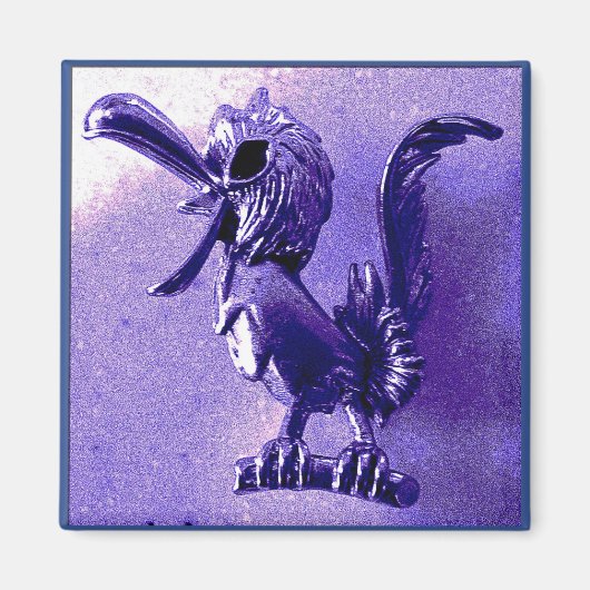 schreiendes Huhn Magnet (Vorne)