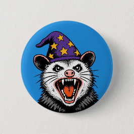 Schreiendes Opossum Button