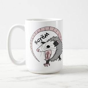 Schreiendes Opossum Kaffeetasse
