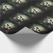 SCHREIENDES (Schädel) ~ Geschenkpapier (Ecke)