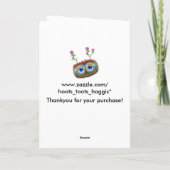 SchreieToots Haggis. Lateinisch Karte (Rückseite)