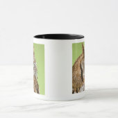 Schreieulenporträt Tasse (Zentrum)