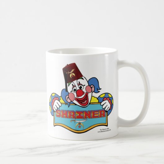 Schrein-Clown Kaffeetasse (Rechts)