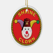 Schrein-Clown Keramik Ornament (Rechts)