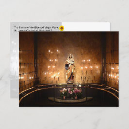Schrein der gesegneten Jungfrau Mary, Seattle, WA  Postkarte