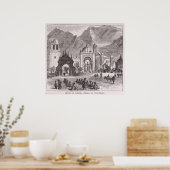 Schrein der Nuestra Senora de Copacabana Poster (Küche)