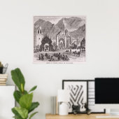 Schrein der Nuestra Senora de Copacabana Poster (Heimbüro)