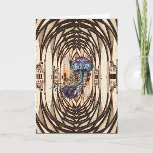 Schrein der Super-Qualle Karte (Vorderseite)