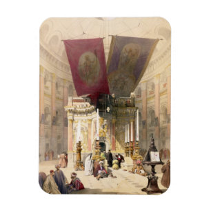 Schrein des heiligen Sepulchre am 10. April 1839 Magnet