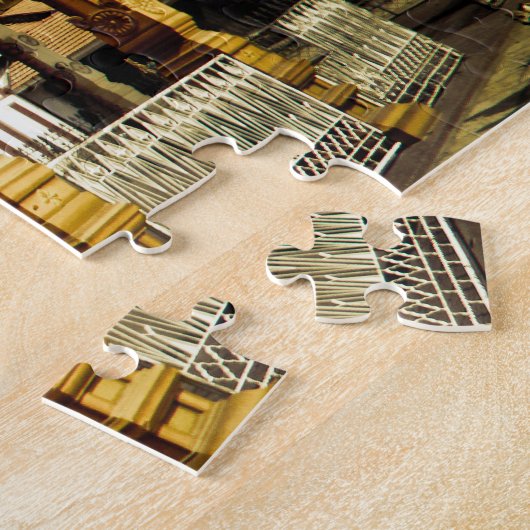 Schrein in Sri Lanka. Puzzle (Seite)