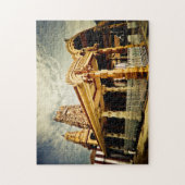 Schrein in Sri Lanka. Puzzle (Vertikal)