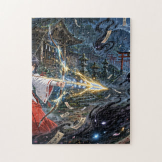 Schrein-Jungfrau vs Geister Puzzle