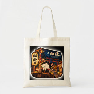 Schrein-Nacht-Katzen-Tragetasche   Japanische Schr Tragetasche