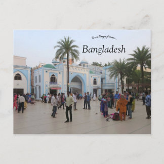Schrein von Hazrat Shah Jalal in Sylhet Bangladesc Postkarte