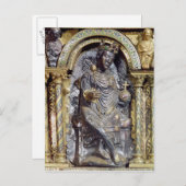 Schrein von Kaiser Charlemagne Postkarte (Vorne/Hinten)