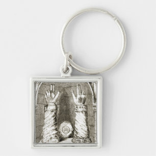 Schrein von St Patrick Hand, 'von der Trias Thua Schlüsselanhänger