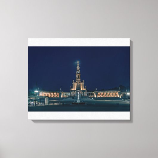 Schrein von Unsere Dame der Leinwand Fatima Kunst (Vorderseite)