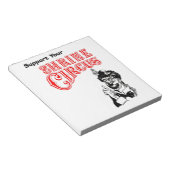 Schrein-Zirkusclown Notizblock (angewinkelt)