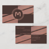 Schreiner mit 100% natürlichem Bio Holzstil b Visitenkarte (Vorne/Hinten)