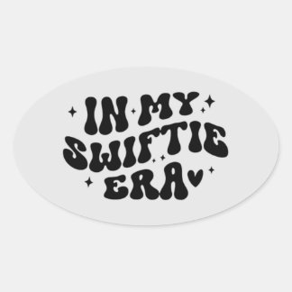 schrifart ovaler aufkleber