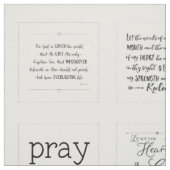 Schrift Ausschneide-Block-Quilting Stoff (Muster)