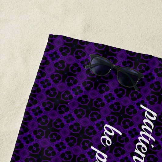 Schrift BeachTowel Strandtuch (Beispiel)