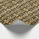 Schrift, biblische Studie Geschenkpapier (Ecke)