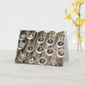 Schrift Birthday Gruß Karte (Gelbe Blume)