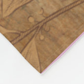 Schrift Blanket Fleecedecke (Ecke)
