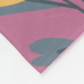Schrift Blanket Fleecedecke (Ecke)