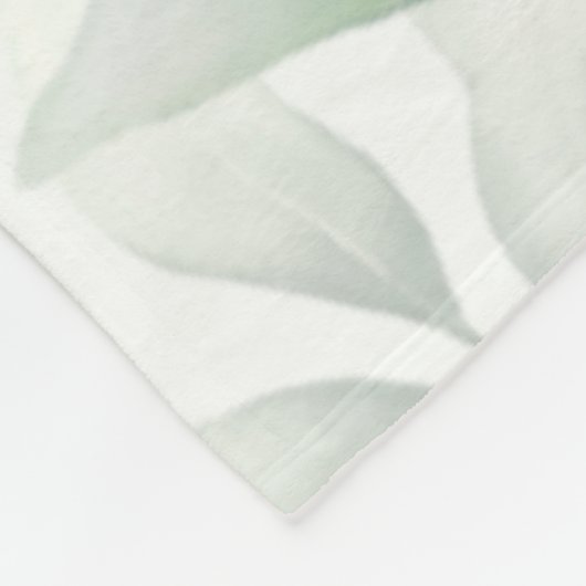 Schrift Blanket Fleecedecke (Ecke)