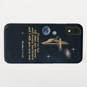 Schrift Case-Mate iPhone Hülle (Rückseite (Horizontal))