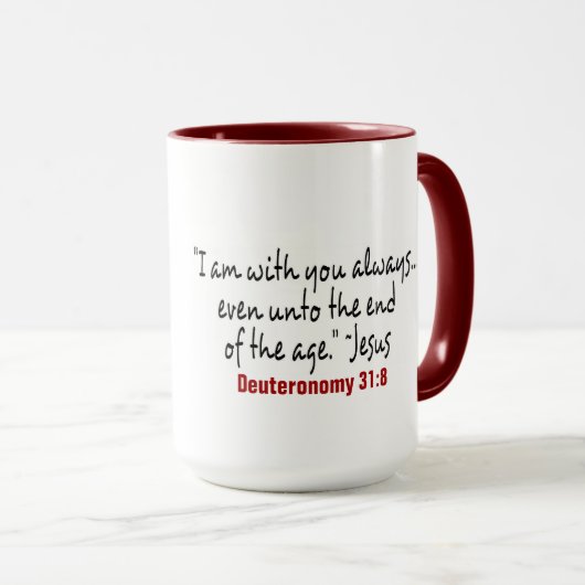Schrift - Combo-Tasse Tasse (VorderseiteRechts)