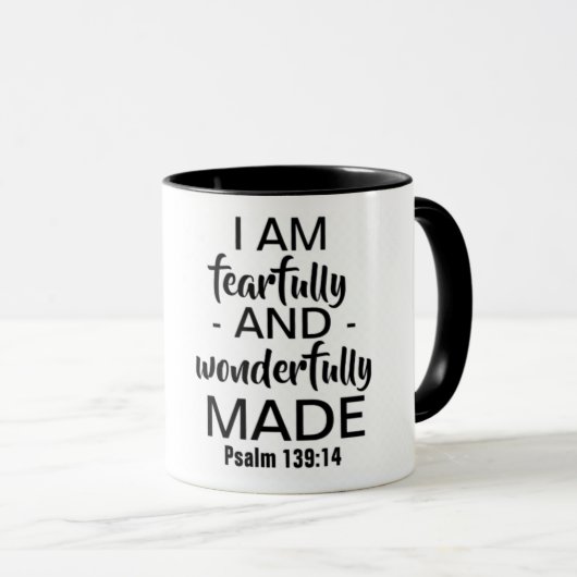 Schrift - Combo-Tasse Tasse (VorderseiteRechts)
