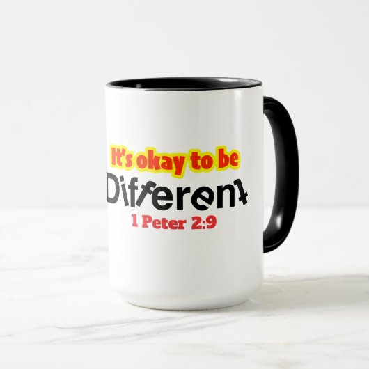 Schrift - Combo-Tasse Tasse (VorderseiteRechts)