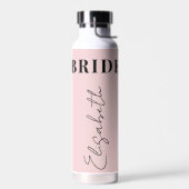 Schrift für elegante Typografie personalisiert Trinkflasche (Links)