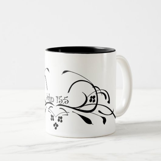 Schrift Ich bin die Tasse des Weinkaffees (VorderseiteRechts)