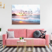 Schrift, Isaiah 40:26 Leinwanddruck (Insitu (Wohnzimmer))