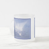 Schrift, Isaiah 55:8,9, Meine Wege sind höher Mattglastasse (Vorderseite Links)