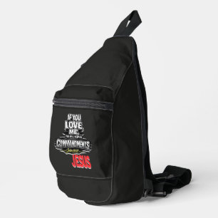 Schrift - JESUS Crossbody Bag