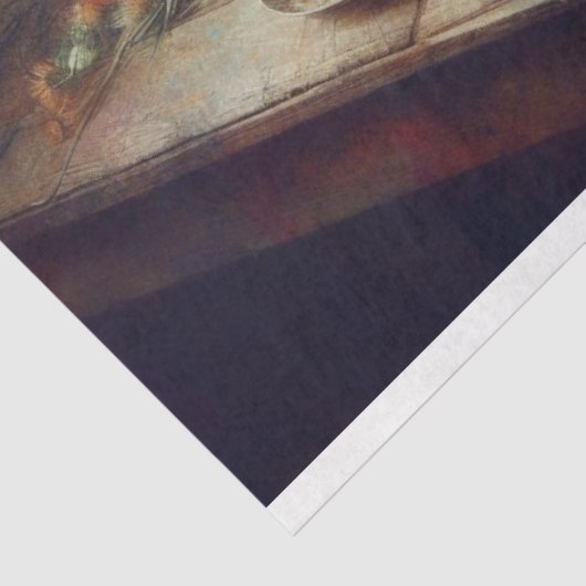 Schrift (Johannes 1:14) Stillleben Seidenpapier (Ausschnitt)